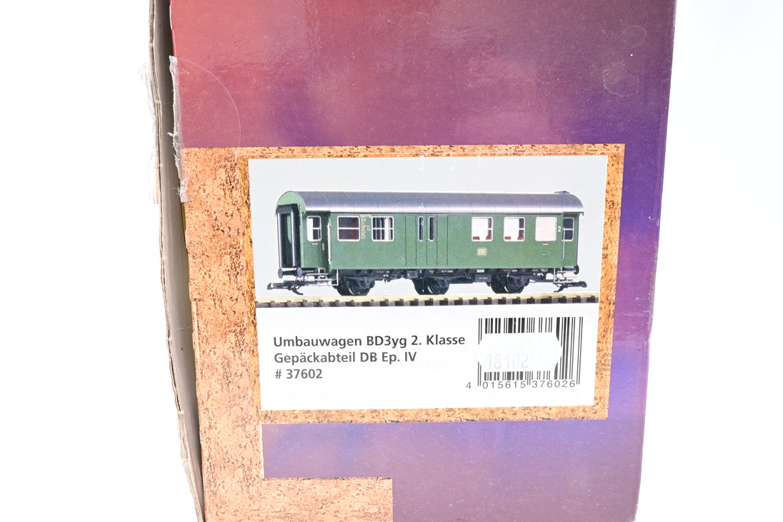 Piko G Gauge 37602 DB 3 Axle Brake Coach 2nd Class