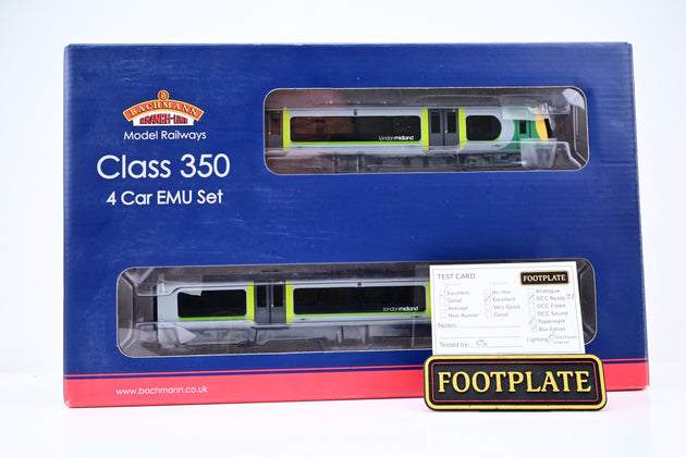 Bachmann OO Gauge 31-032 Lond Midland Class 350/1 Desiro 4-Car EMU No.350101 - Boxed