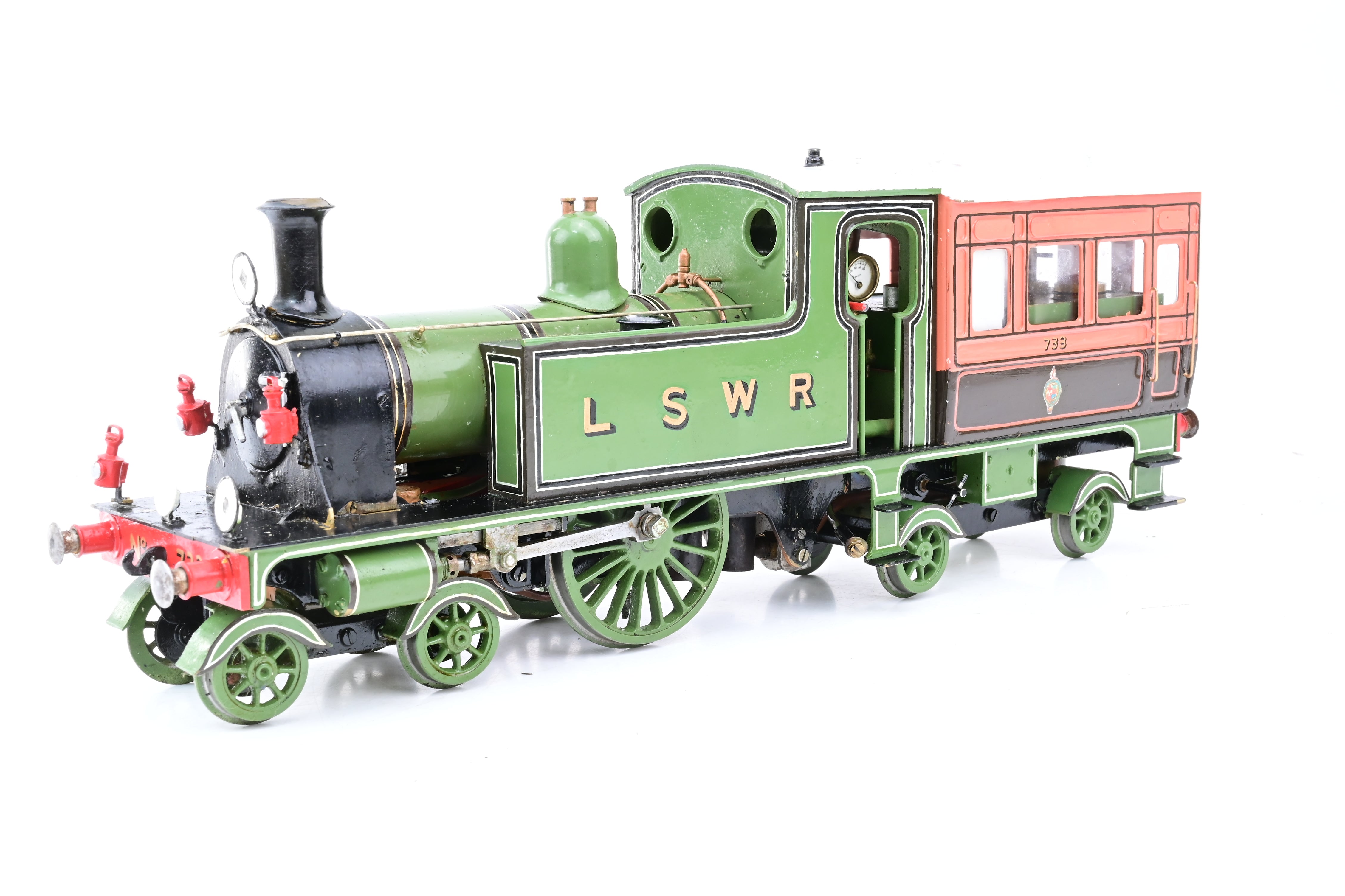 Barrett Gauge 1 10mm Live Steam LSWR Drummond 'The Bug' Inspection Sal