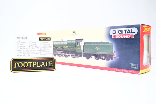 Hornby OO Gauge R2994XS BR 4-6-0 Castle Class 7P 'Clun Castle' - DCC Sound, Boxed