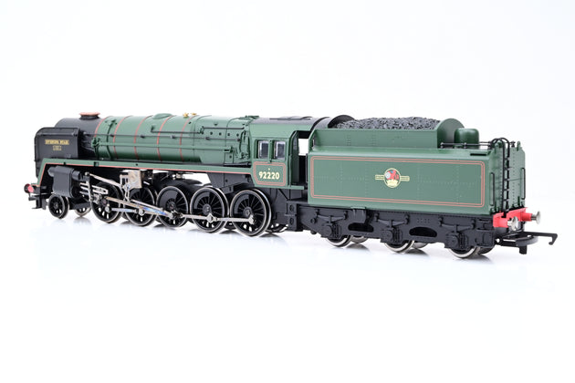 Hornby OO Gauge R2785 BR Green 9F 'Evening Star' No.92220 - DCC Fitted, Boxed