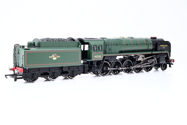 Hornby OO Gauge R2785 BR Green 9F 'Evening Star' No.92220 - DCC Fitted, Boxed