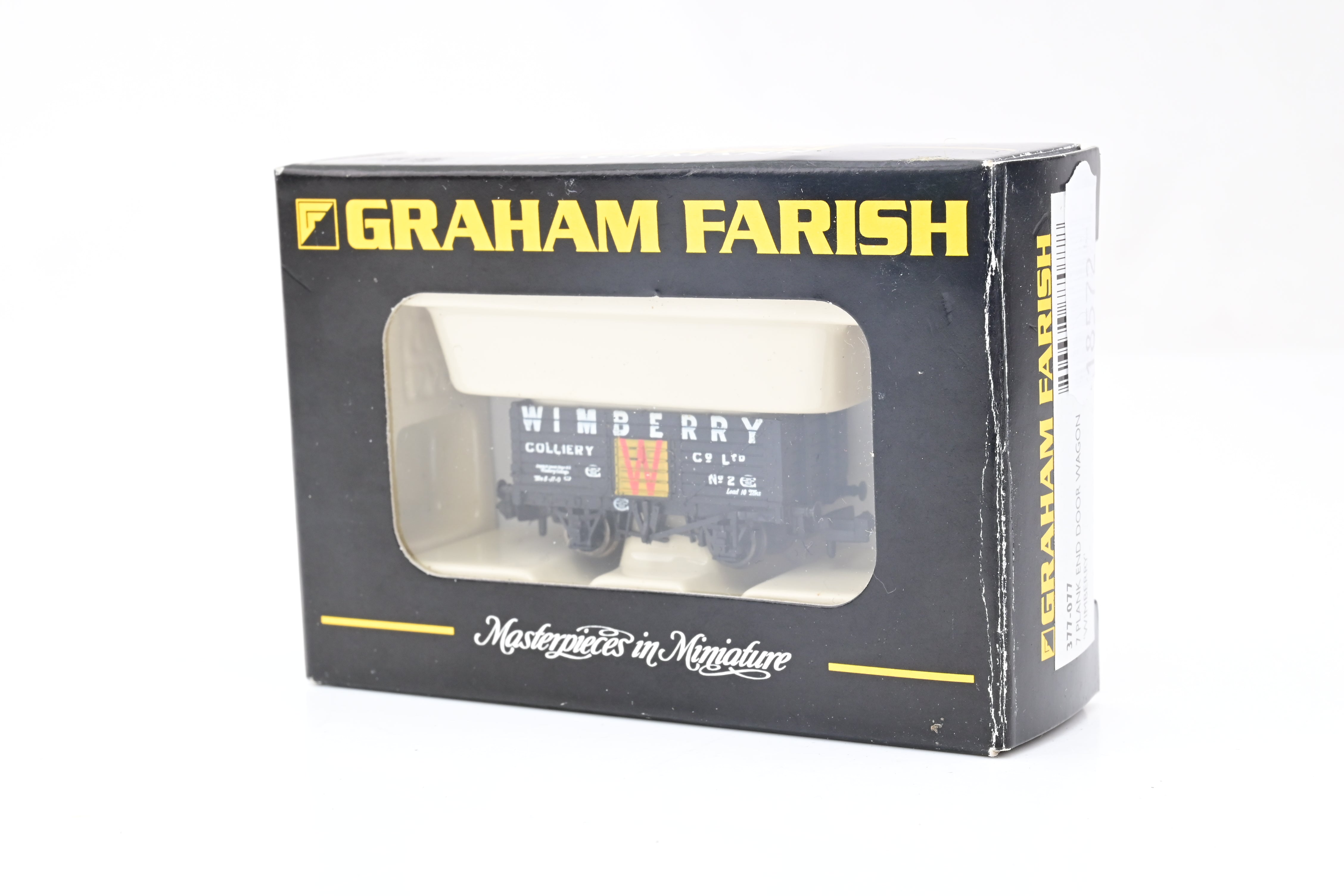 Graham Farish N Gauge 377-077 7 Plank End Door Wagon 'Wimberry'