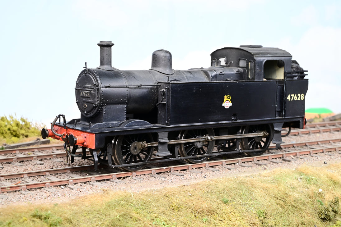 Kit Built 7mm O Gauge Fowler 3F Jinty 0-6-0 Tank BR Black Early Crest