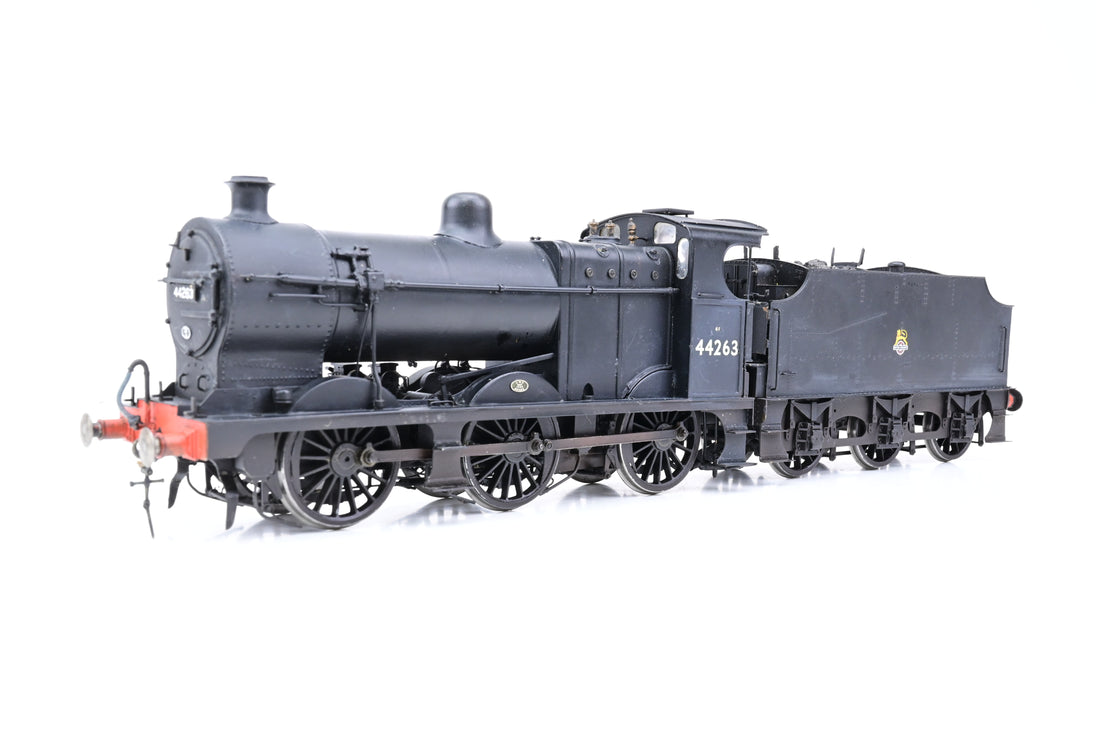 Kit Built 7mm O Gauge Fowler 4F Class 0-6-0 Tender Locomotive BR Black