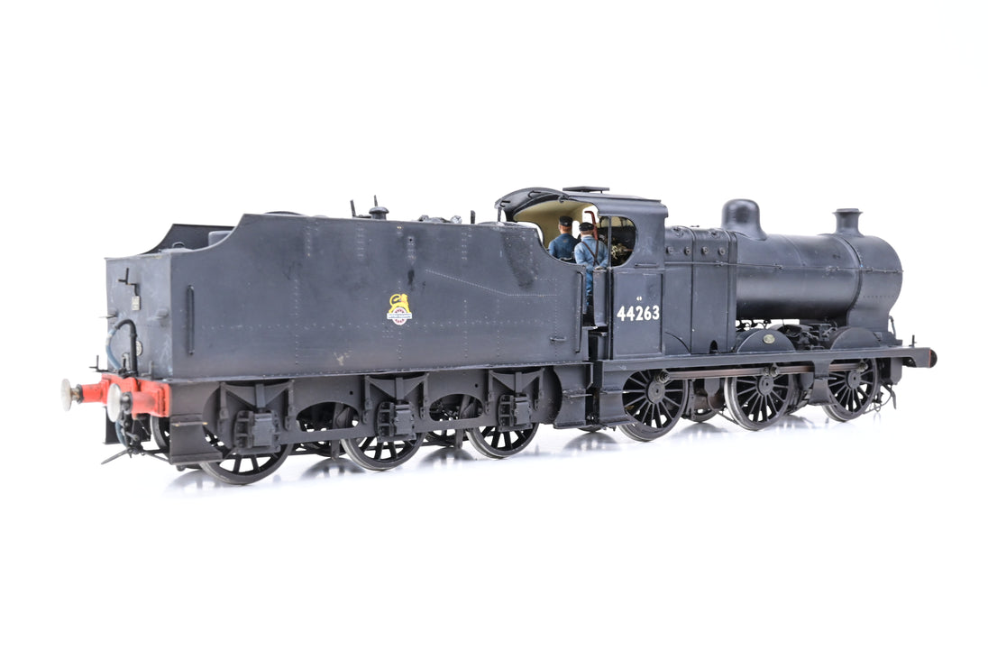 Kit Built 7mm O Gauge Fowler 4F Class 0-6-0 Tender Locomotive BR Black