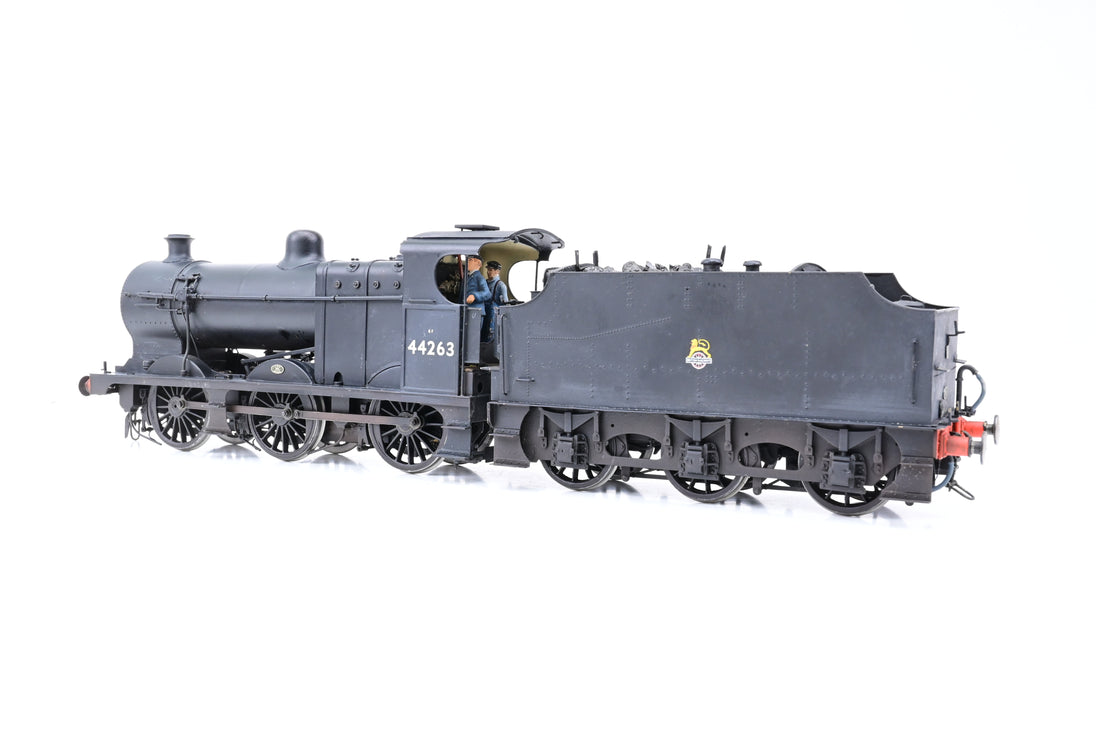 Kit Built 7mm O Gauge Fowler 4F Class 0-6-0 Tender Locomotive BR Black