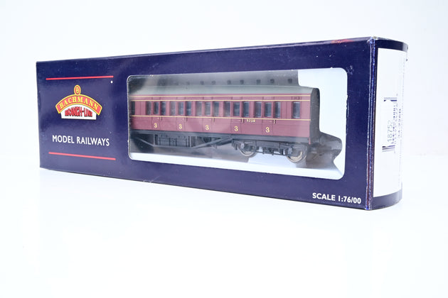 Bachmann OO Gauge 34-226B 57ft Corridor Brake End Crimson LMS No.5328