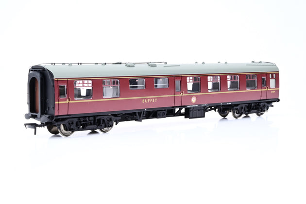Bachmann OO Gauge 39-261 Mk1 Restaurant Miniature Buffet Car RMB BR Maroon No.E1854