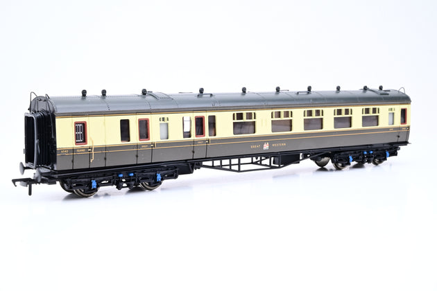 Bachmann OO Gauge 34-076 Collett 1st/3rd Choc/Cream Great Western No.6543