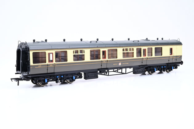 Bachmann OO Gauge 34-076 Collett 1st/3rd Choc/Cream Great Western No.6543