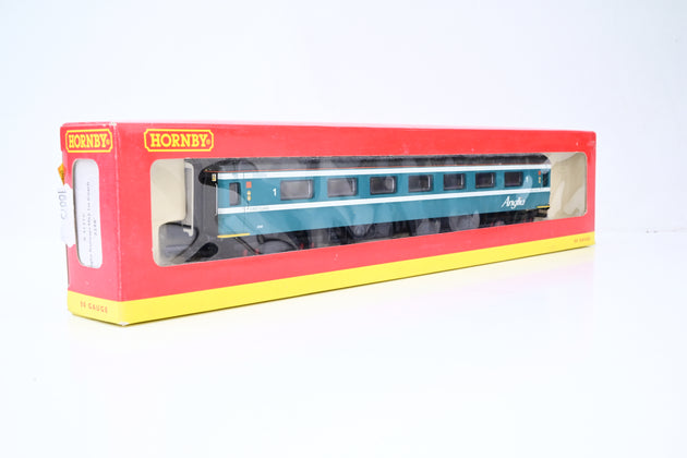 Hornby OO Gauge R4137C Anglia Railways Mk2 1st Coach No.3290
