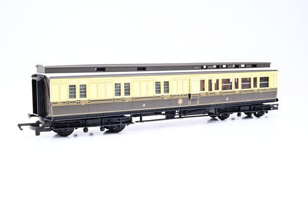 Hornby OO Gauge R4120B GWR Clerestory Brake Coach No.3375