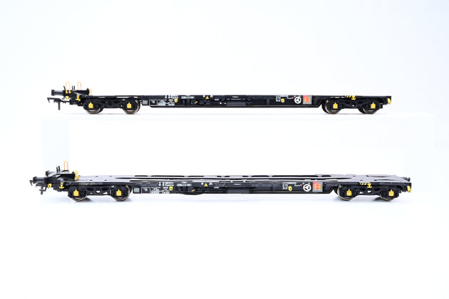 Bachmann OO Gauge 37-315 Pair of Intermodal Container Wagons
