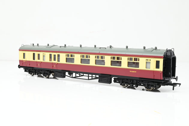 Bachmann OO Gauge 34-081 Collett 60' Coach 1st/2nd Class Corridor BR Cimson/Cream No.W6608W - Boxed