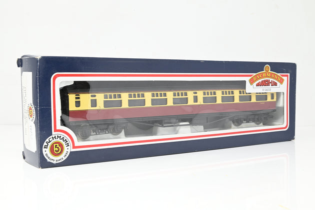 Bachmann OO Gauge 34-576 63ft Bulleid Open 2nd Coach Crimson/Cream No.S1493S - Boxed