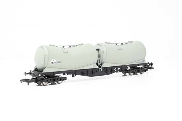 Hornby OO Gauge R6313 PDA Depressed Centre Wagon 'Lloyds & Scottish' No.9732