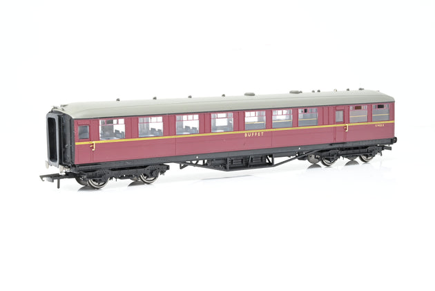 Hornby OO Gauge R4263B BR 61ft 6in Buffet Car No.9132E