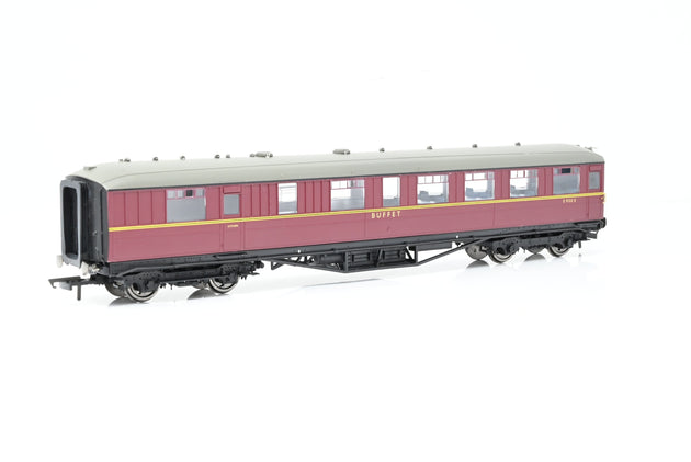 Hornby OO Gauge R4263B BR 61ft 6in Buffet Car No.9132E