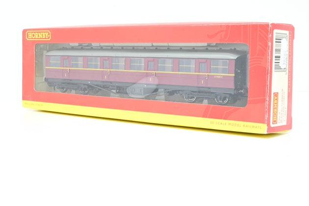 Hornby OO Gauge R4261B BR 61ft 6in 1st Class Corridor Coach 'E11025E - Boxed