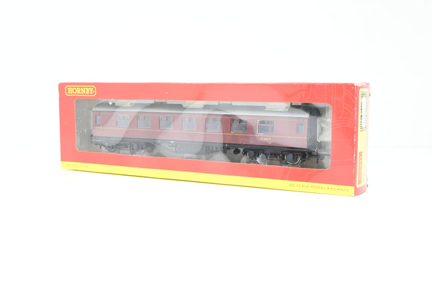 Hornby OO Gauge R4235 BR Corridor 3rd Class ex LMS No.M1668M - Boxed