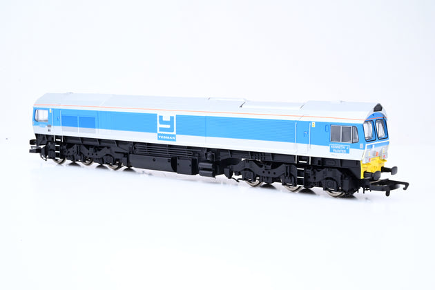 Hornby OO Gauge R2519 Foster Yeoman Co-Co Class 59 No.59005 'Kenneth J Painter' - Boxed