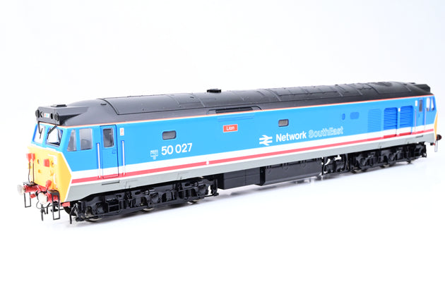 Hornby OO Gauge R2575 NSE Co-Co Class 50 Diesel No.50027 'Lion' - Boxed