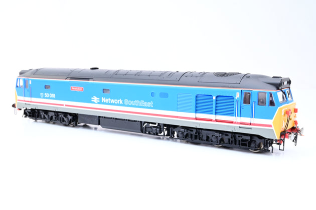 Hornby OO Gauge R2348 BR Blue Class 50 No.50018 'Resolution' - Boxed
