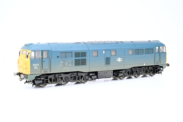Hornby OO Gauge R2571 BR Blue Class 31 No.31111 'Weathered' - Boxed