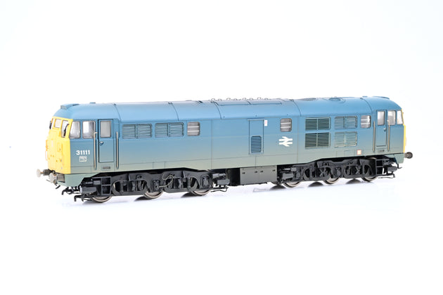 Hornby OO Gauge R2571 BR Blue Class 31 No.31111 'Weathered' - Boxed