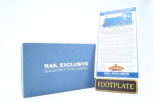 Bachmann OO Gauge 31-360X BR Blue Class 03 No.03371 - Rail Exclusive Special Edition, Boxed