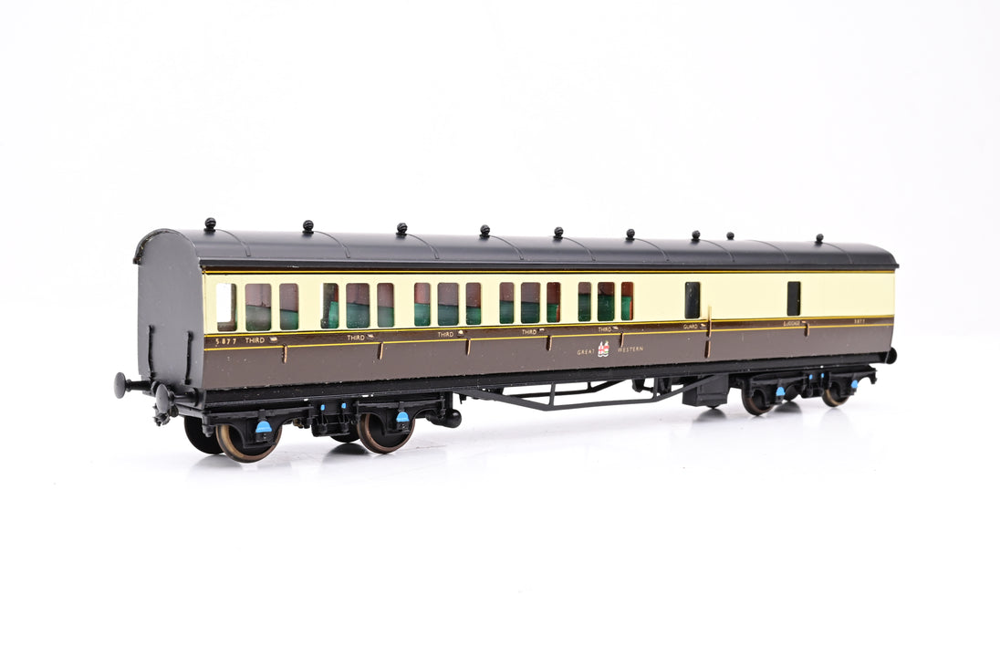 Lawrence Scale Models EM Gauge GWR Compartment Brake Third No.5877