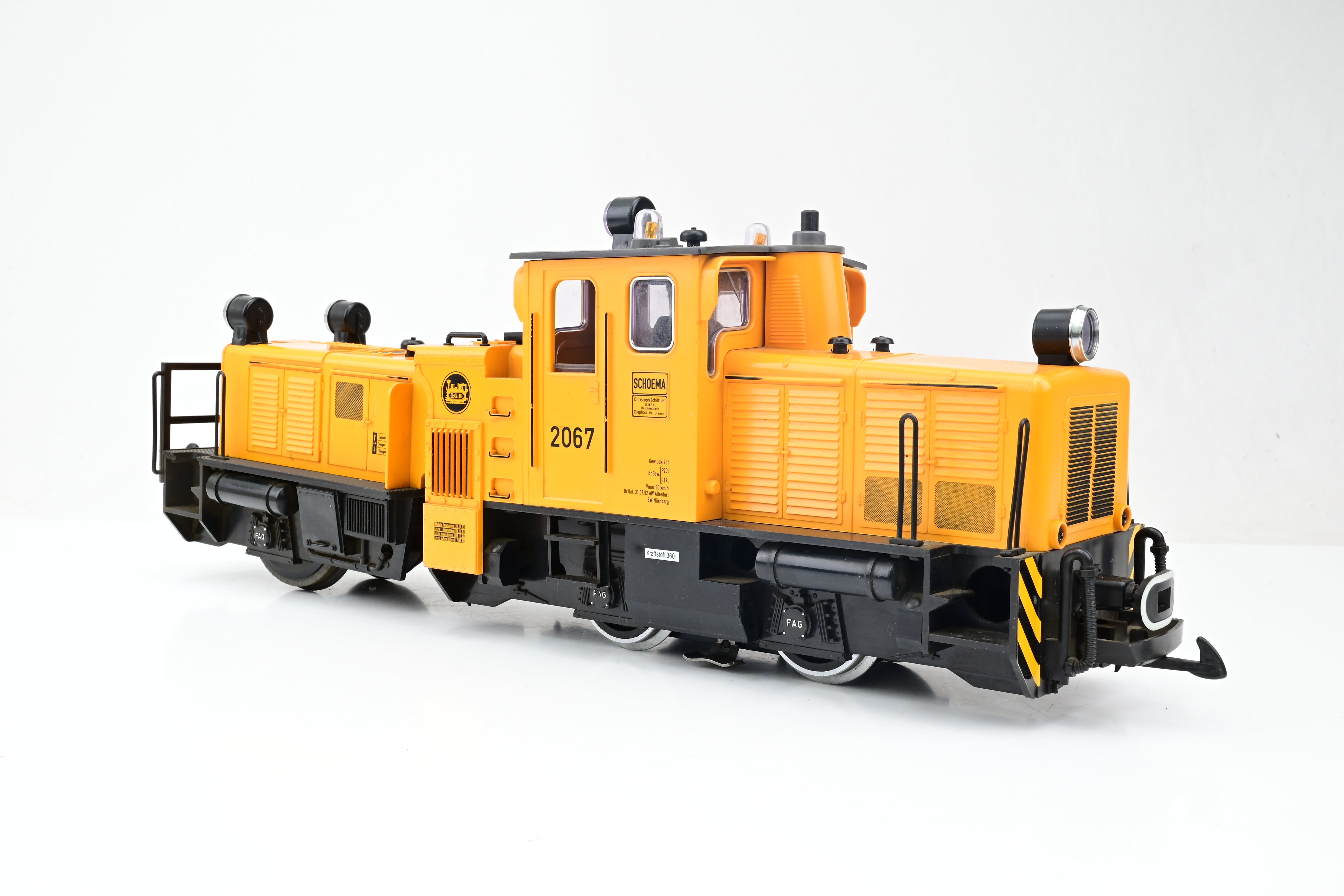 LGB G Gauge 20670 Track Cleaning Locomotive - DCC Fitted