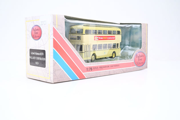 EFE 1:76 Scale 16524 Leyland Atlantean Bus Wallasey Corporation