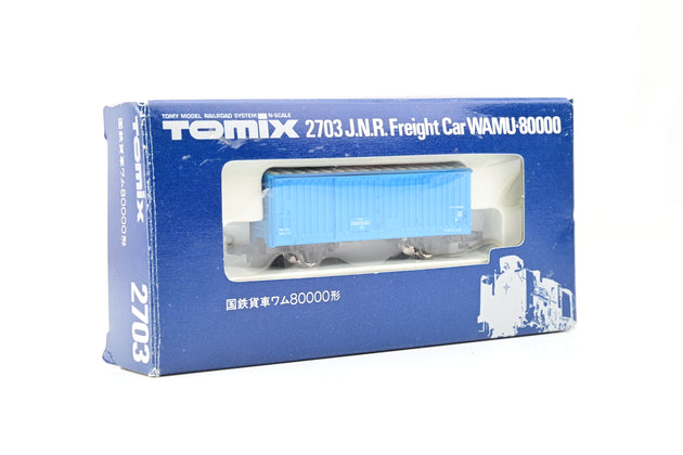 Tomix N Gauge 2703 JNR Freight Car WAMU 8000 - Boxed