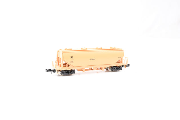 Kato N Gauge 8016 Rake of 5 Japan Railways Covered Freight Hopper No.12580 - Boxed
