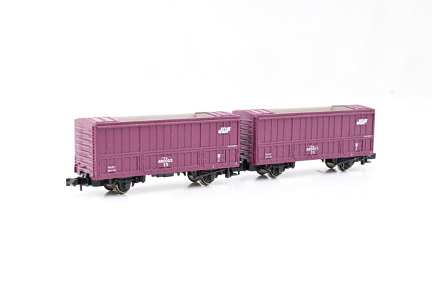 Kato N Gauge 8034 Freight Car WAMU 480000 2 Cars Set