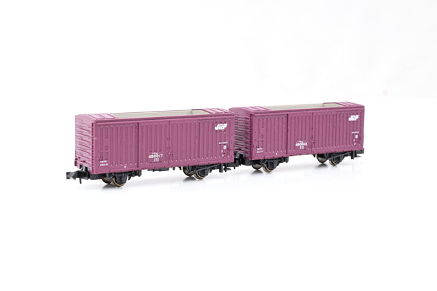 Kato N Gauge 8034 Freight Car WAMU 480000 2 Cars Set