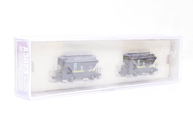 Micro Ace N Gauge A3023 Pair of Japanese National Railways (JNR) Hora 100 Hopper Wagons