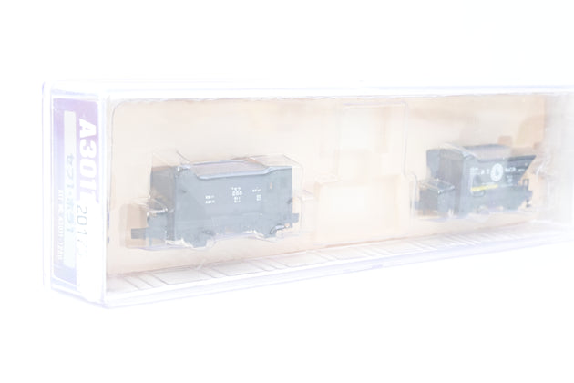 Micro Ace N Gauge A3011 Pair of Japanese National Railways (JNR) Horai 1-form Hopper Wagons