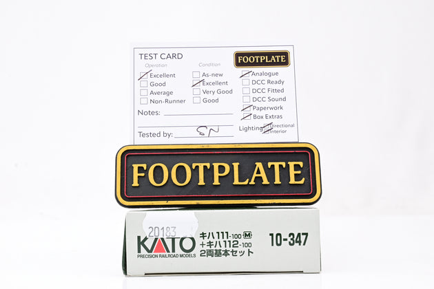 Kato N Gauge 10-347 JNR KIHA 110 Series - 2 Car Set - Boxed