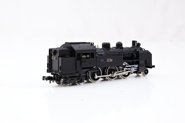 Kato N Gauge 2002 JNR 2-6-4 C11 Steam Locomotive Unumbered - Boxed