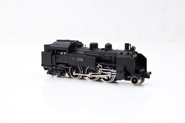 Kato N Gauge 2002 JNR 2-6-4 C11 Steam Locomotive Unumbered - Boxed