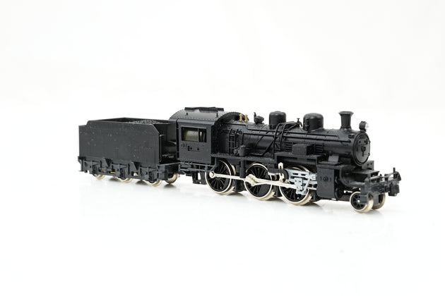 Kato N Gauge 2002 JNR 2-6-0 C50 Steam Locomotive Unumbered - Boxed