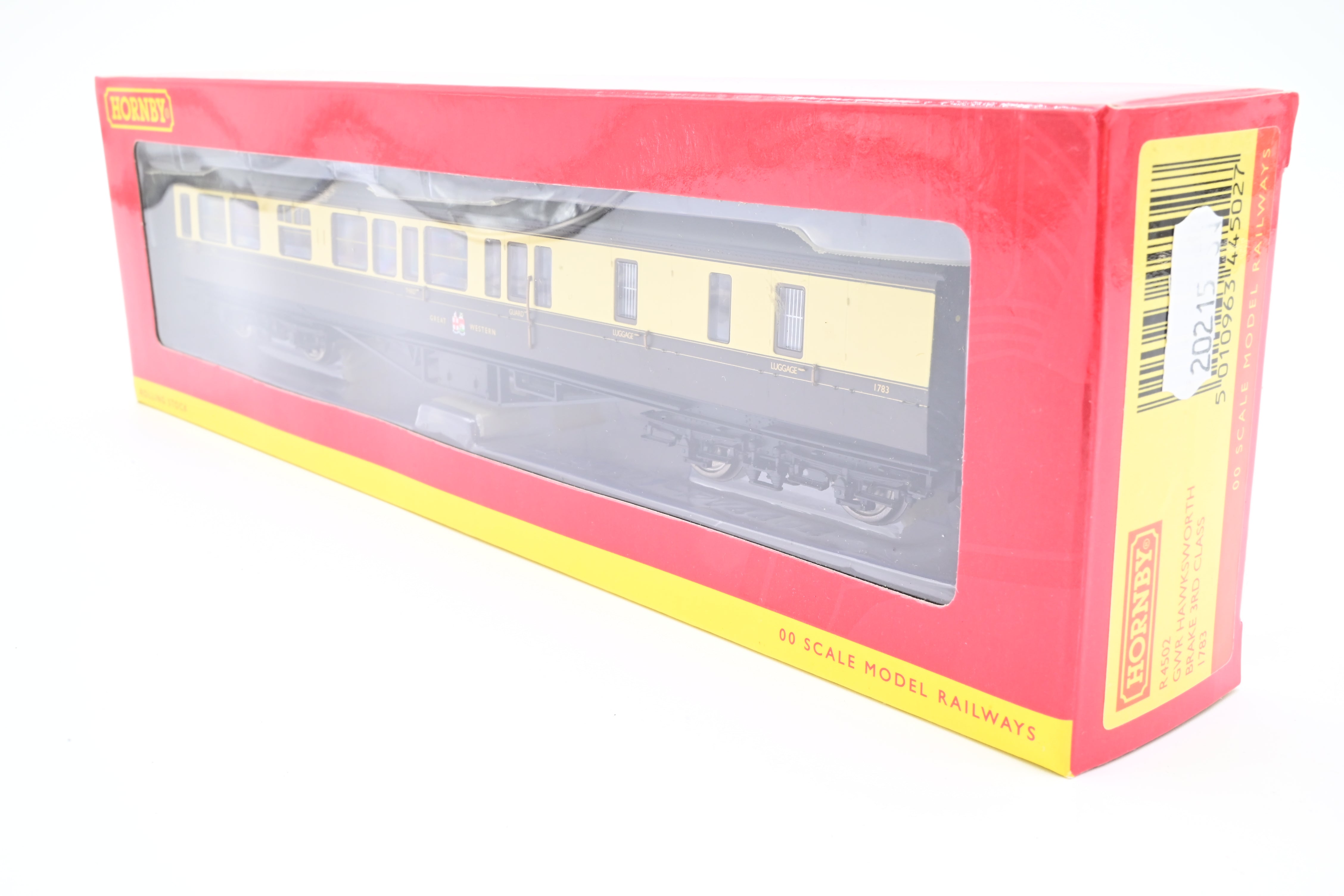 Hornby OO Gauge R4502 GWR Hawksworth Brake 3rd No.1783