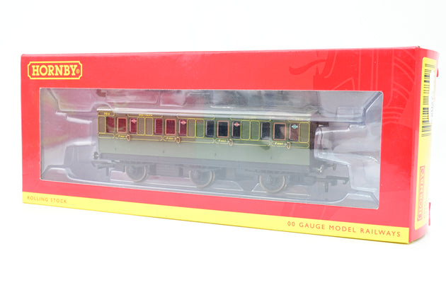 Hornby OO Gauge R40085 SR 6-Wheel 1st Class Coach No.7514 - Boxed