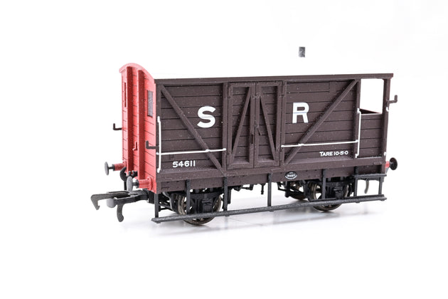 Kernow OO Gauge SB003H LSWR 10 Ton Goods Brake Van No.54611 - Boxed