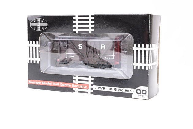Kernow OO Gauge SB003H LSWR 10 Ton Goods Brake Van No.54611 - Boxed