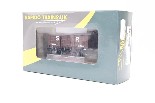 Rapido Trains OO Gauge 907003 SECR 7 Plank SR Brown No.14977 - Boxed