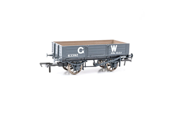 Rapido Trains OO Gauge 925005 GWR 4 Plank Open Wagon No.63392 - Boxed